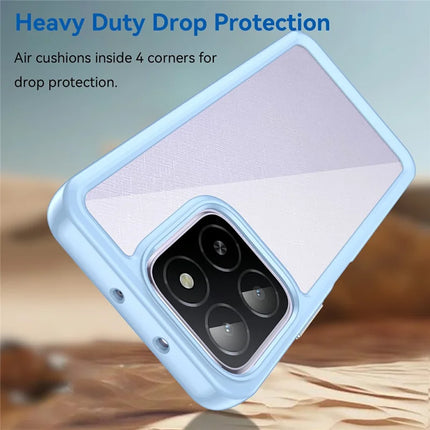 For Honor X5b / X5b Plus / X6a 4G / X6b 4G Case TPU+Acrylic Protective Clear Phone Cover