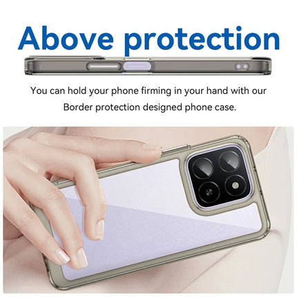 For Honor X5b / X5b Plus / X6a 4G / X6b 4G Case TPU+Acrylic Protective Clear Phone Cover