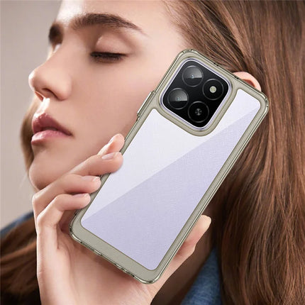 For Honor X5b / X5b Plus / X6a 4G / X6b 4G Case TPU+Acrylic Protective Clear Phone Cover