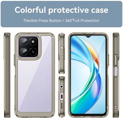 For Honor X5b / X5b Plus / X6a 4G / X6b 4G Case TPU+Acrylic Protective Clear Phone Cover