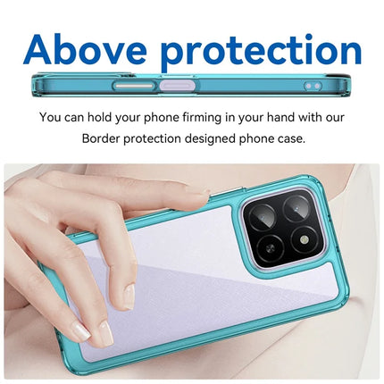 For Honor X5b / X5b Plus / X6a 4G / X6b 4G Case TPU+Acrylic Protective Clear Phone Cover