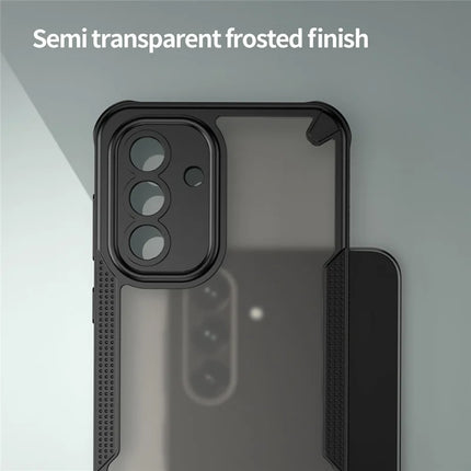 For Samsung Galaxy A36 5G Case PC+TPU Frosted Phone Back Cover