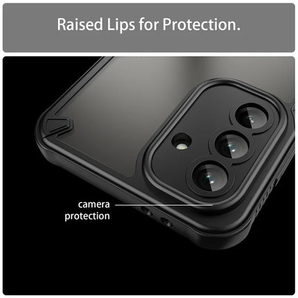 For Samsung Galaxy A36 5G Case PC+TPU Frosted Phone Back Cover