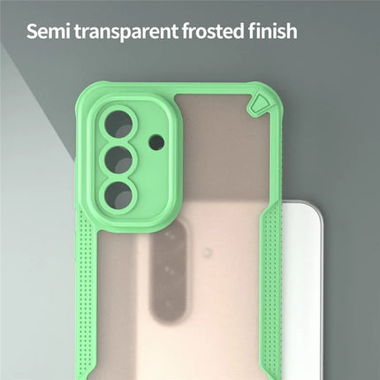 For Samsung Galaxy A36 5G Case PC+TPU Frosted Phone Back Cover