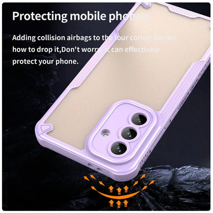 For Samsung Galaxy A36 5G Case PC+TPU Frosted Phone Back Cover