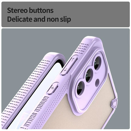 For Samsung Galaxy A36 5G Case PC+TPU Frosted Phone Back Cover