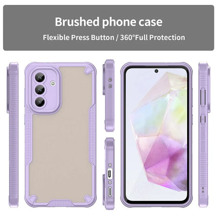 For Samsung Galaxy A36 5G Case PC+TPU Frosted Phone Back Cover