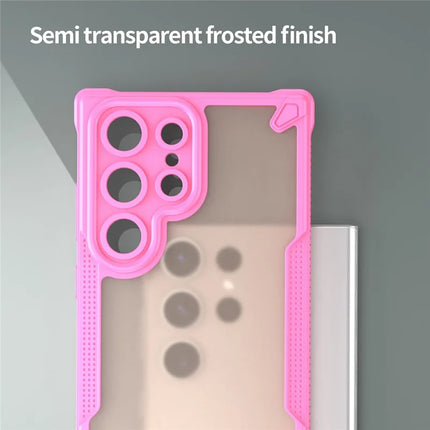 For Samsung Galaxy S23 Ultra Case PC+TPU Frosted Phone Back Cover