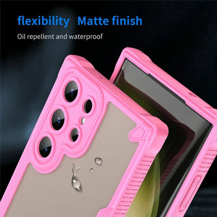 For Samsung Galaxy S23 Ultra Case PC+TPU Frosted Phone Back Cover