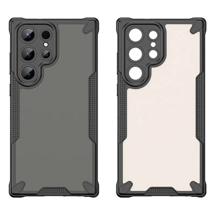 For Samsung Galaxy S23 Ultra Case PC+TPU Frosted Phone Back Cover