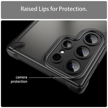 For Samsung Galaxy S23 Ultra Case PC+TPU Frosted Phone Back Cover