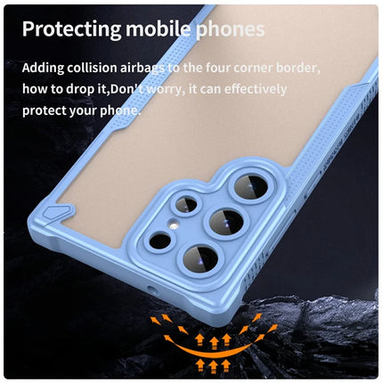 For Samsung Galaxy S23 Ultra Case PC+TPU Frosted Phone Back Cover