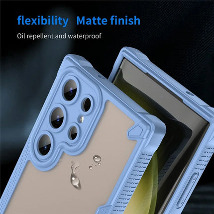 For Samsung Galaxy S23 Ultra Case PC+TPU Frosted Phone Back Cover