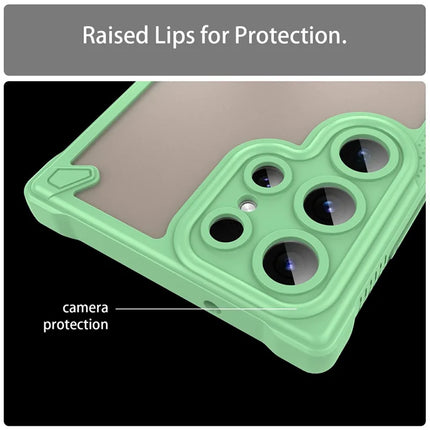 For Samsung Galaxy S23 Ultra Case PC+TPU Frosted Phone Back Cover