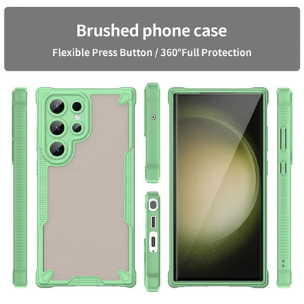 For Samsung Galaxy S23 Ultra Case PC+TPU Frosted Phone Back Cover