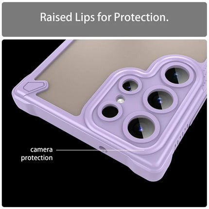 For Samsung Galaxy S23 Ultra Case PC+TPU Frosted Phone Back Cover