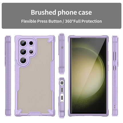 For Samsung Galaxy S23 Ultra Case PC+TPU Frosted Phone Back Cover