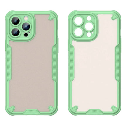 For iPhone 13 Pro Max Case PC+TPU Frosted Phone Back Cover