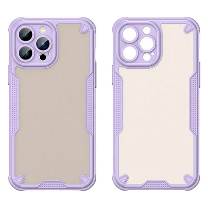 For iPhone 13 Pro Max Case PC+TPU Frosted Phone Back Cover