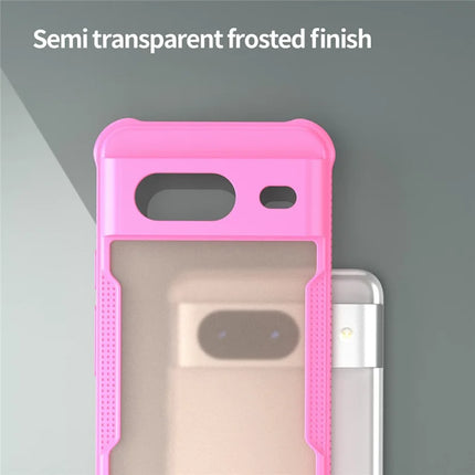 For Google Pixel 8 Case PC+TPU Frosted Phone Back Cover