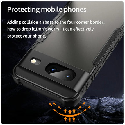 For Google Pixel 8 Case PC+TPU Frosted Phone Back Cover