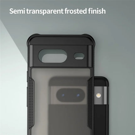 For Google Pixel 8 Case PC+TPU Frosted Phone Back Cover