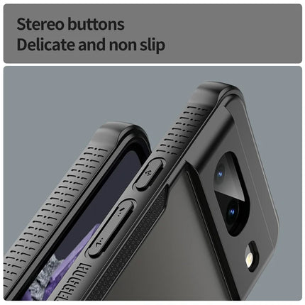 For Google Pixel 8 Case PC+TPU Frosted Phone Back Cover