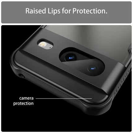 For Google Pixel 8 Case PC+TPU Frosted Phone Back Cover