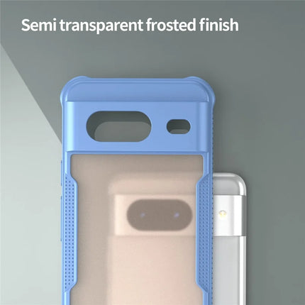For Google Pixel 8 Case PC+TPU Frosted Phone Back Cover