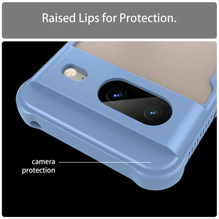 For Google Pixel 8 Case PC+TPU Frosted Phone Back Cover