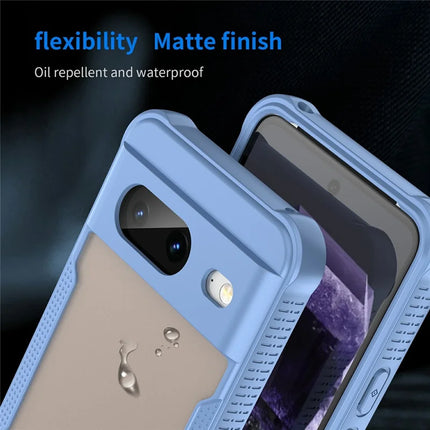 For Google Pixel 8 Case PC+TPU Frosted Phone Back Cover