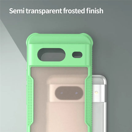 For Google Pixel 8 Case PC+TPU Frosted Phone Back Cover