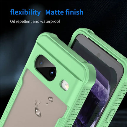 For Google Pixel 8 Case PC+TPU Frosted Phone Back Cover