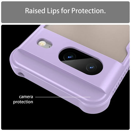For Google Pixel 8 Case PC+TPU Frosted Phone Back Cover
