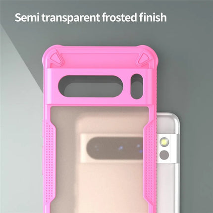 For Google Pixel 8 Pro Case PC+TPU Frosted Phone Back Cover