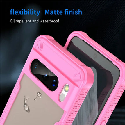 For Google Pixel 8 Pro Case PC+TPU Frosted Phone Back Cover