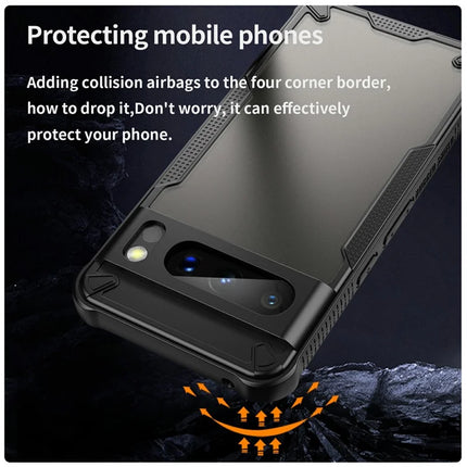For Google Pixel 8 Pro Case PC+TPU Frosted Phone Back Cover