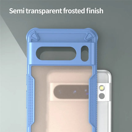For Google Pixel 8 Pro Case PC+TPU Frosted Phone Back Cover