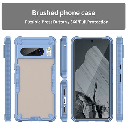 For Google Pixel 8 Pro Case PC+TPU Frosted Phone Back Cover