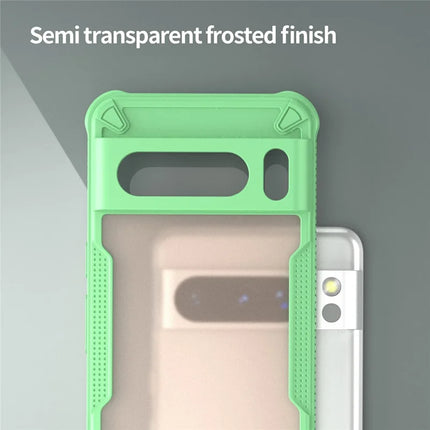 For Google Pixel 8 Pro Case PC+TPU Frosted Phone Back Cover