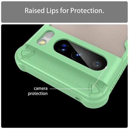 For Google Pixel 8 Pro Case PC+TPU Frosted Phone Back Cover