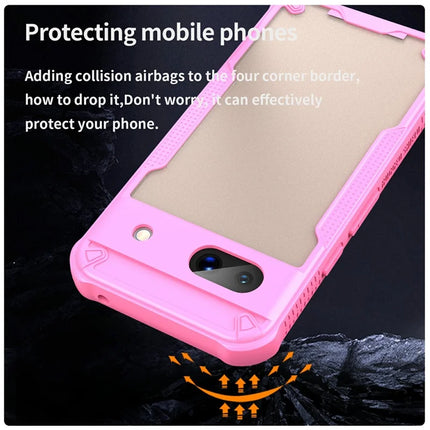 For Google Pixel 8a Case PC+TPU Frosted Phone Back Cover