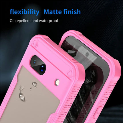 For Google Pixel 8a Case PC+TPU Frosted Phone Back Cover