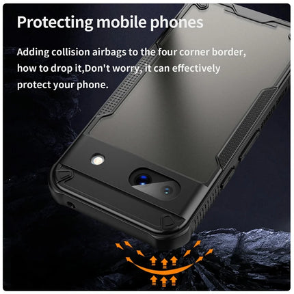 For Google Pixel 8a Case PC+TPU Frosted Phone Back Cover