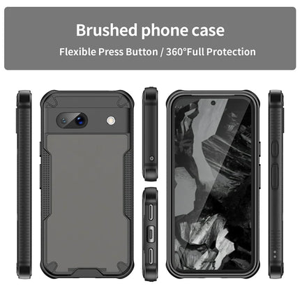 For Google Pixel 8a Case PC+TPU Frosted Phone Back Cover
