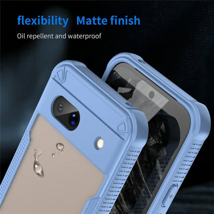 For Google Pixel 8a Case PC+TPU Frosted Phone Back Cover