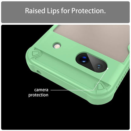 For Google Pixel 8a Case PC+TPU Frosted Phone Back Cover
