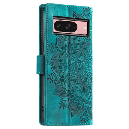 Style 018 For Google Pixel 9 Pro  /  Pixel 9 Case Imprinted Totem Skin Feel Wallet Leather Phone Cover