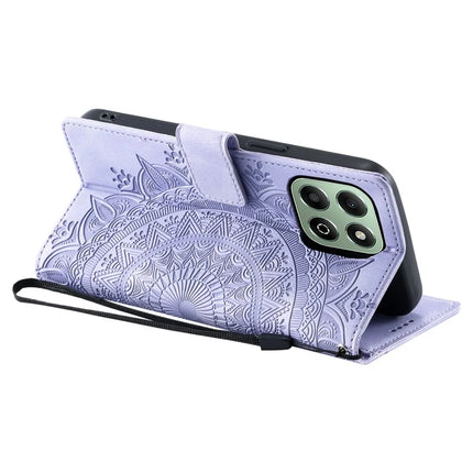 Style 018 For Honor X6b 4G Case Imprinted Totem Skin Feel Wallet Leather Phone Cover