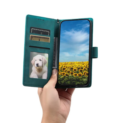 Style 018 For Honor Magic7 Lite 5G / X9c 5G / X60 Pro 5G Case Imprinted Totem Skin Feel Wallet Leather Phone Cover